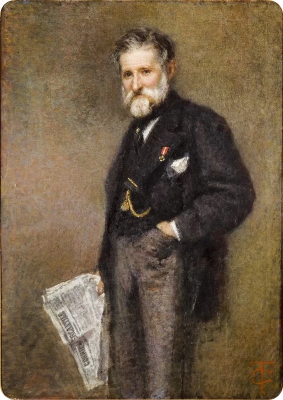 Ritratto del cavalier Giuseppe Bianchi - Galleria d’Arte Moderna Ricci Oddi, Piacenza
